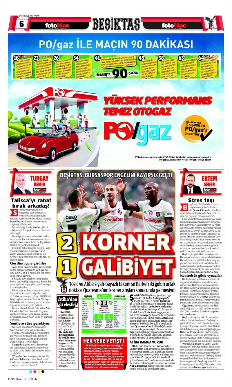27 Ağustos 2017 | İşte gazetelerin Beşiktaş manşetleri - Görsel 16