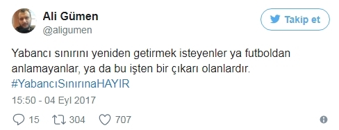 Türk futbolunda yabancı sınırı tartışması sürüyor! - Görsel 3