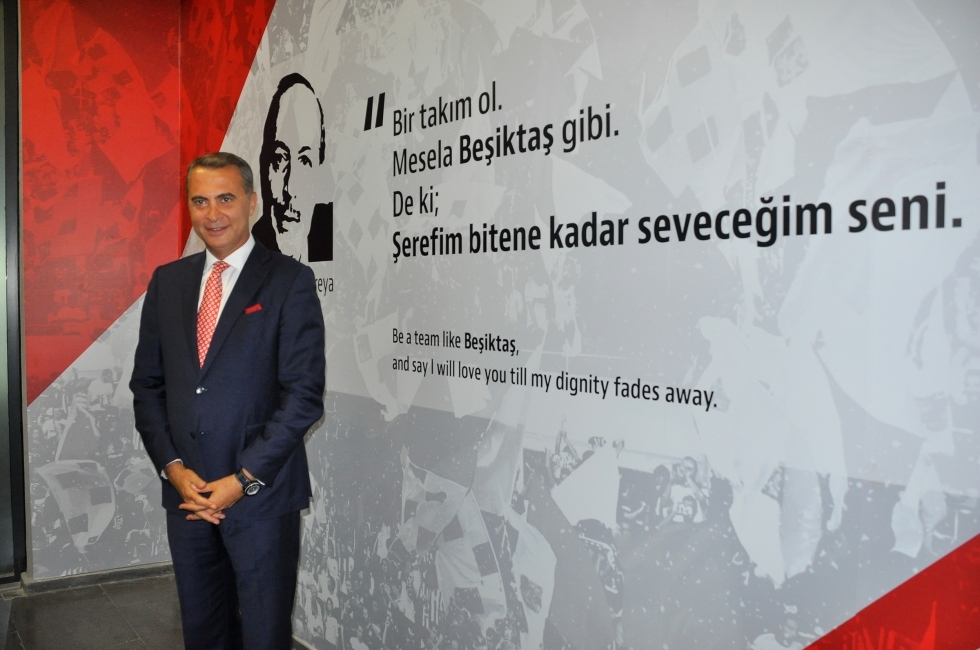 Fikret Orman, Beşiktaş Şeref Turu'nu basına tanıttı! İşte kareler... - Görsel 1