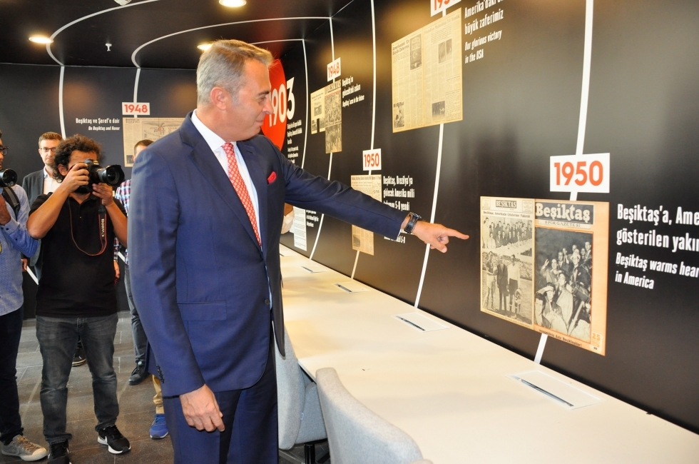Fikret Orman, Beşiktaş Şeref Turu'nu basına tanıttı! İşte kareler... - Görsel 12