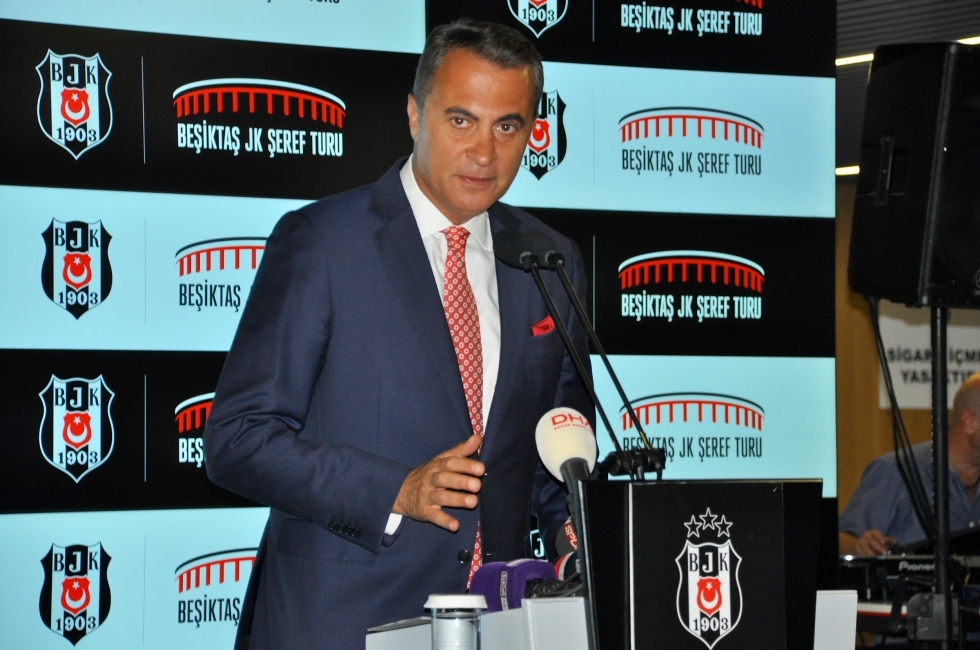Fikret Orman, Beşiktaş Şeref Turu'nu basına tanıttı! İşte kareler... - Görsel 16
