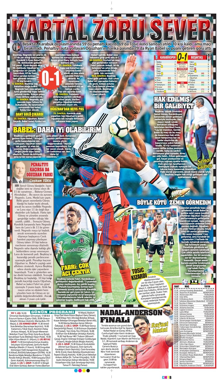 10 Eylül 2017 | İşte gazetelerin Beşiktaş manşetleri - Görsel 5