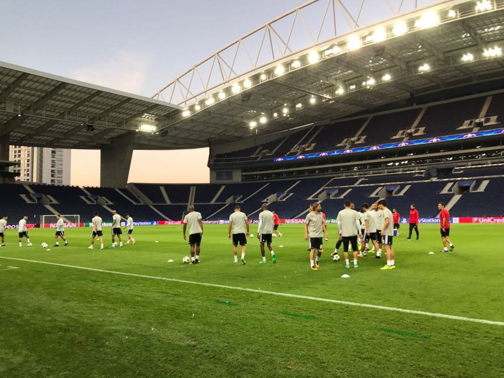 İşte Beşiktaş'ın Dragao Stadı'ndaki idmanından kareler! - Görsel 10