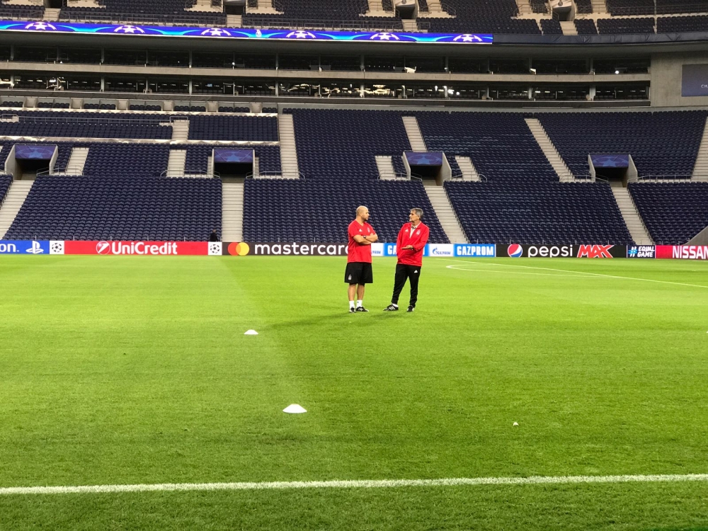 İşte Beşiktaş'ın Dragao Stadı'ndaki idmanından kareler! - Görsel 14