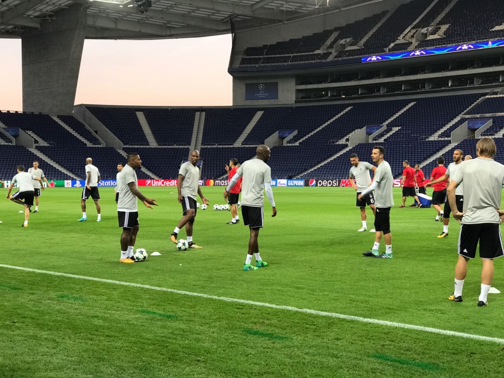 İşte Beşiktaş'ın Dragao Stadı'ndaki idmanından kareler! - Görsel 18