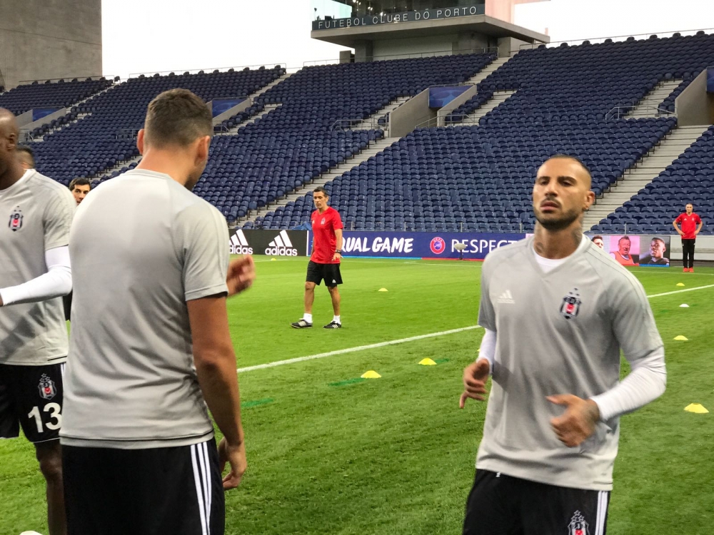 İşte Beşiktaş'ın Dragao Stadı'ndaki idmanından kareler! - Görsel 19