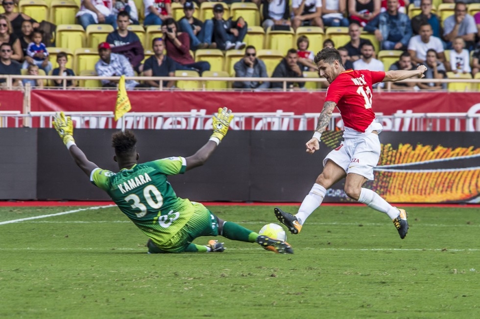 Monaco, Strasbourg'u evinde mağlup etti - Görsel 6