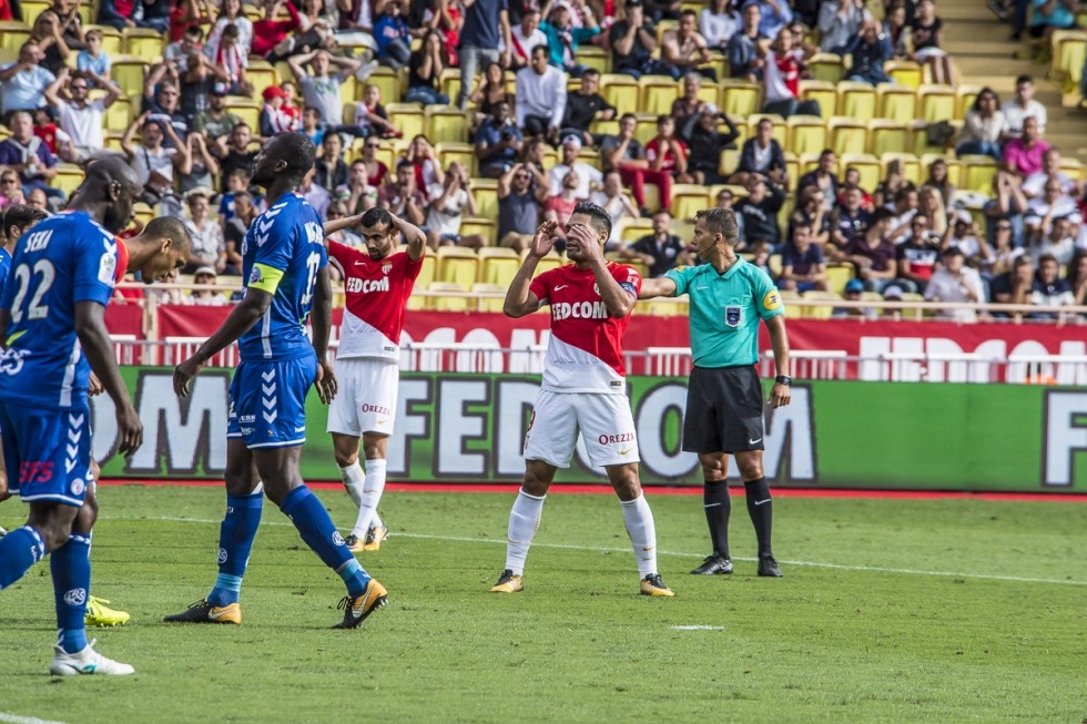 Monaco, Strasbourg'u evinde mağlup etti - Görsel 9