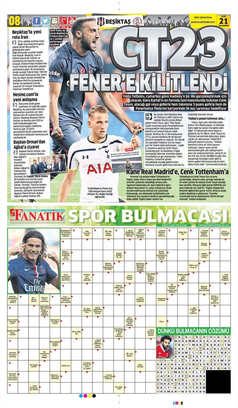 21 Eylül 2017 | İşte gazetelerin Beşiktaş manşetleri - Görsel 4
