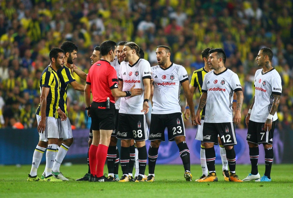 İşte Fenerbahçe-Beşiktaş mücadelesinden kareler! - Görsel 20