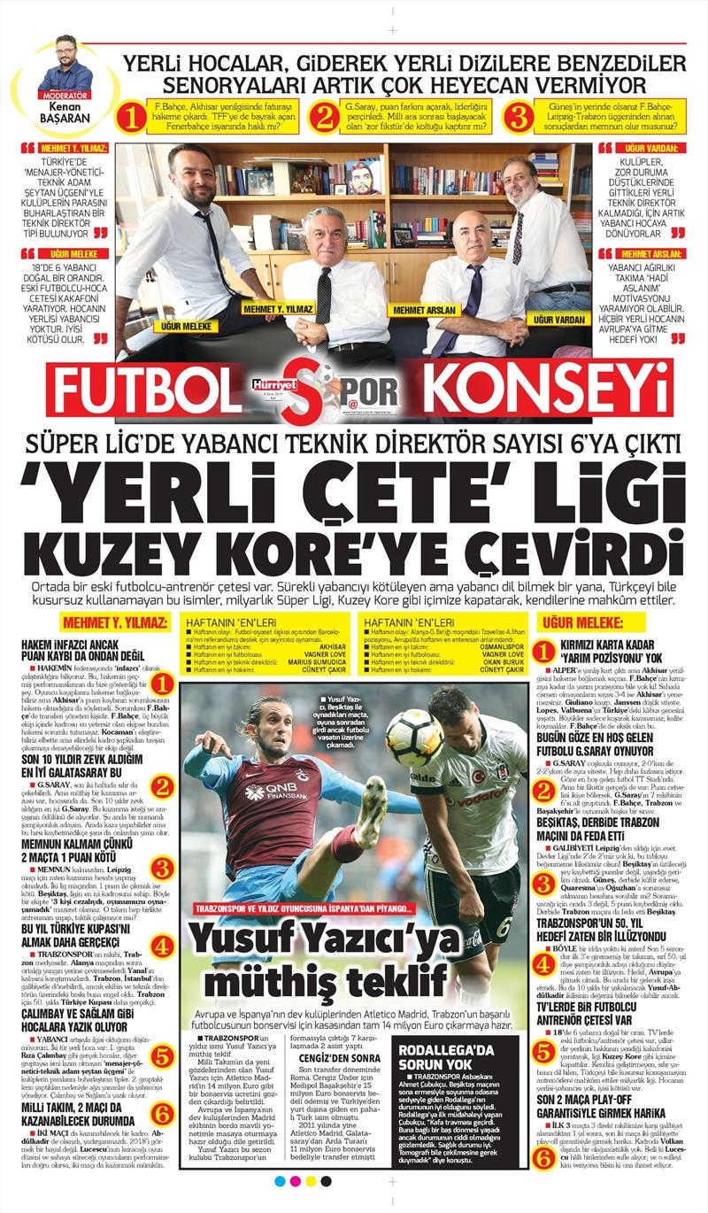 03 Ekim 2017 | Gazetelerin Beşiktaş Manşetleri - Görsel 12