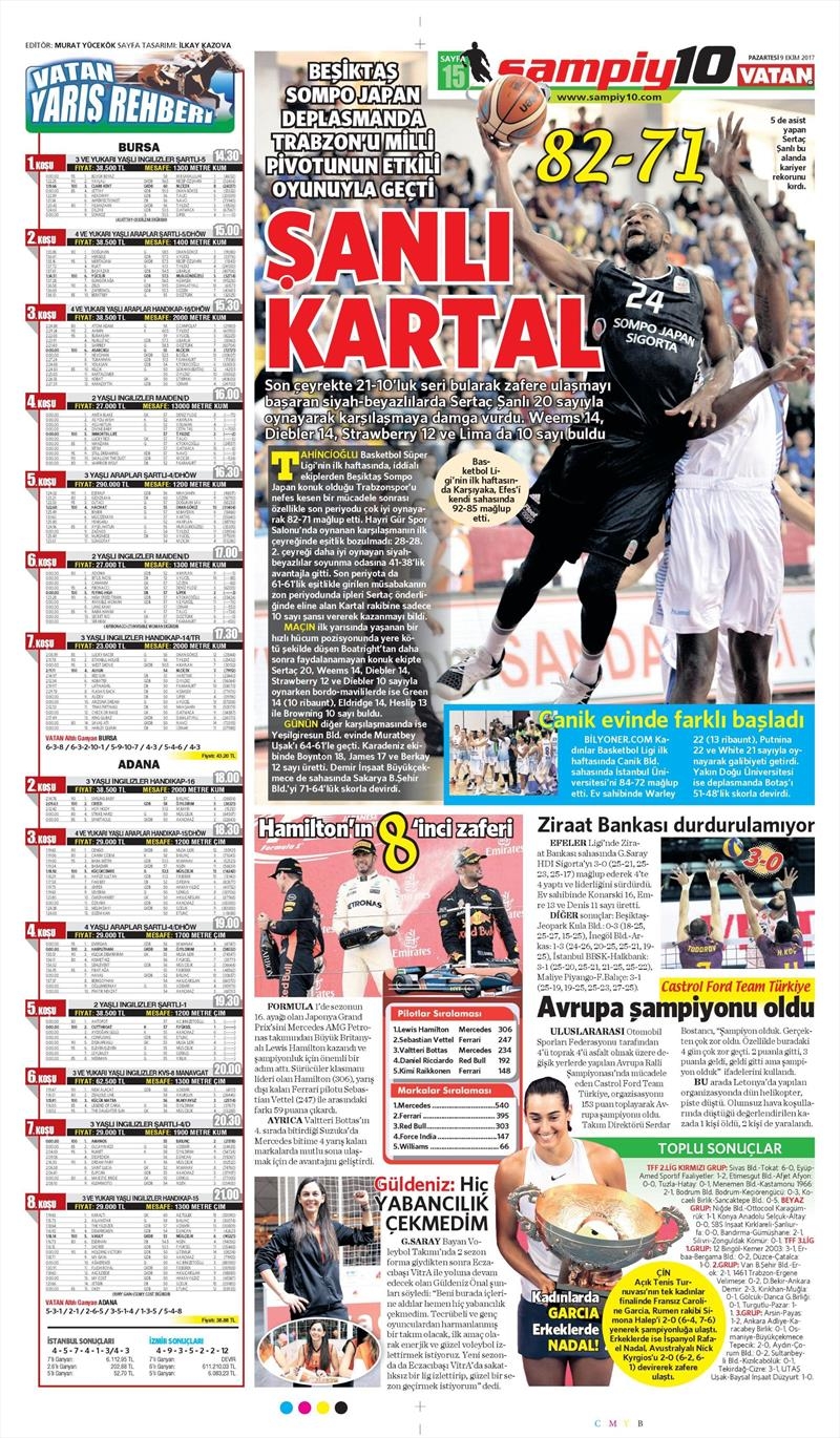 09 Ekim 2017 | İşte gazetelerin Beşiktaş manşetleri - Görsel 11
