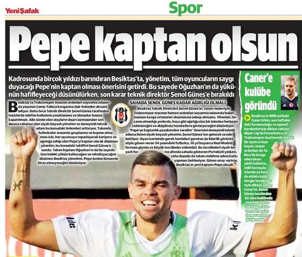 09 Ekim 2017 | İşte gazetelerin Beşiktaş manşetleri - Görsel 12