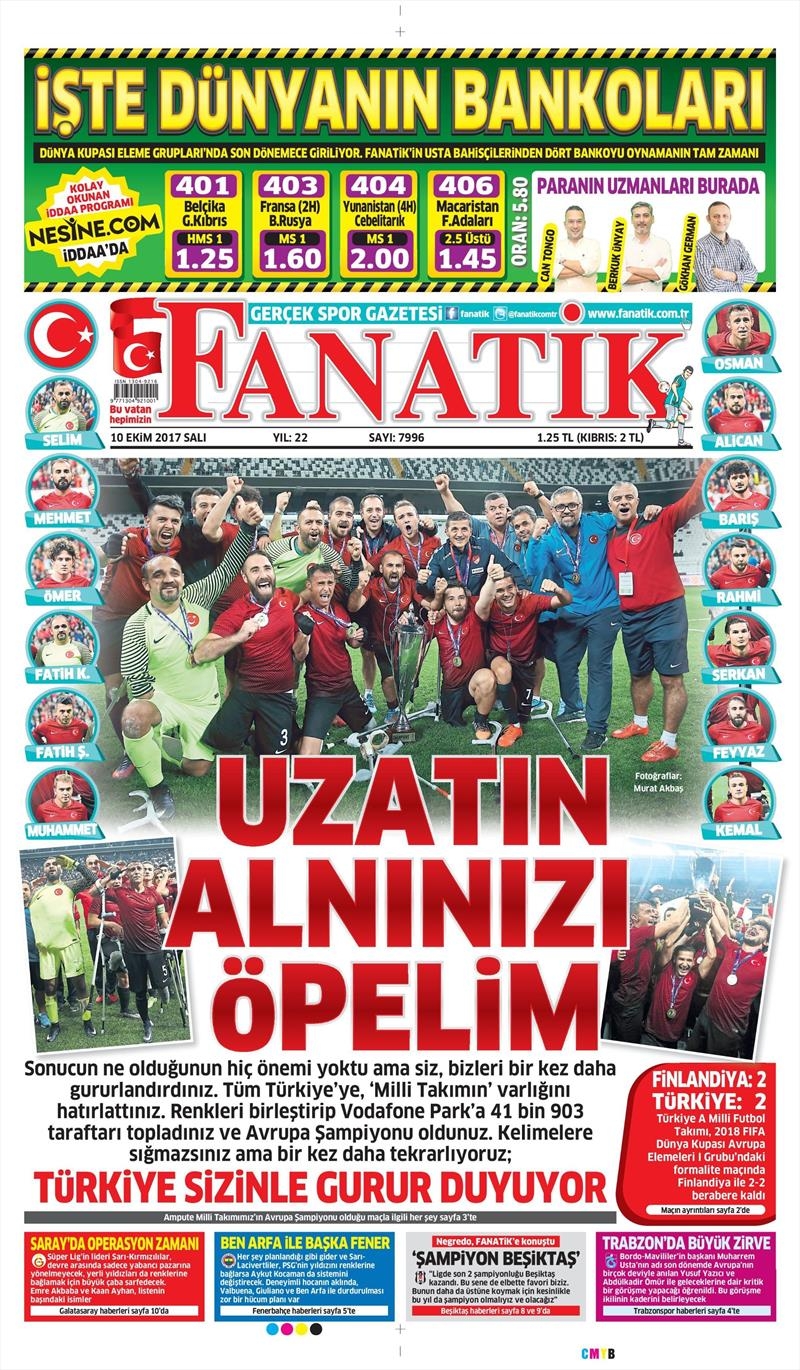 İşte kahramanlar için atılan gazete manşetleri! - Görsel 12