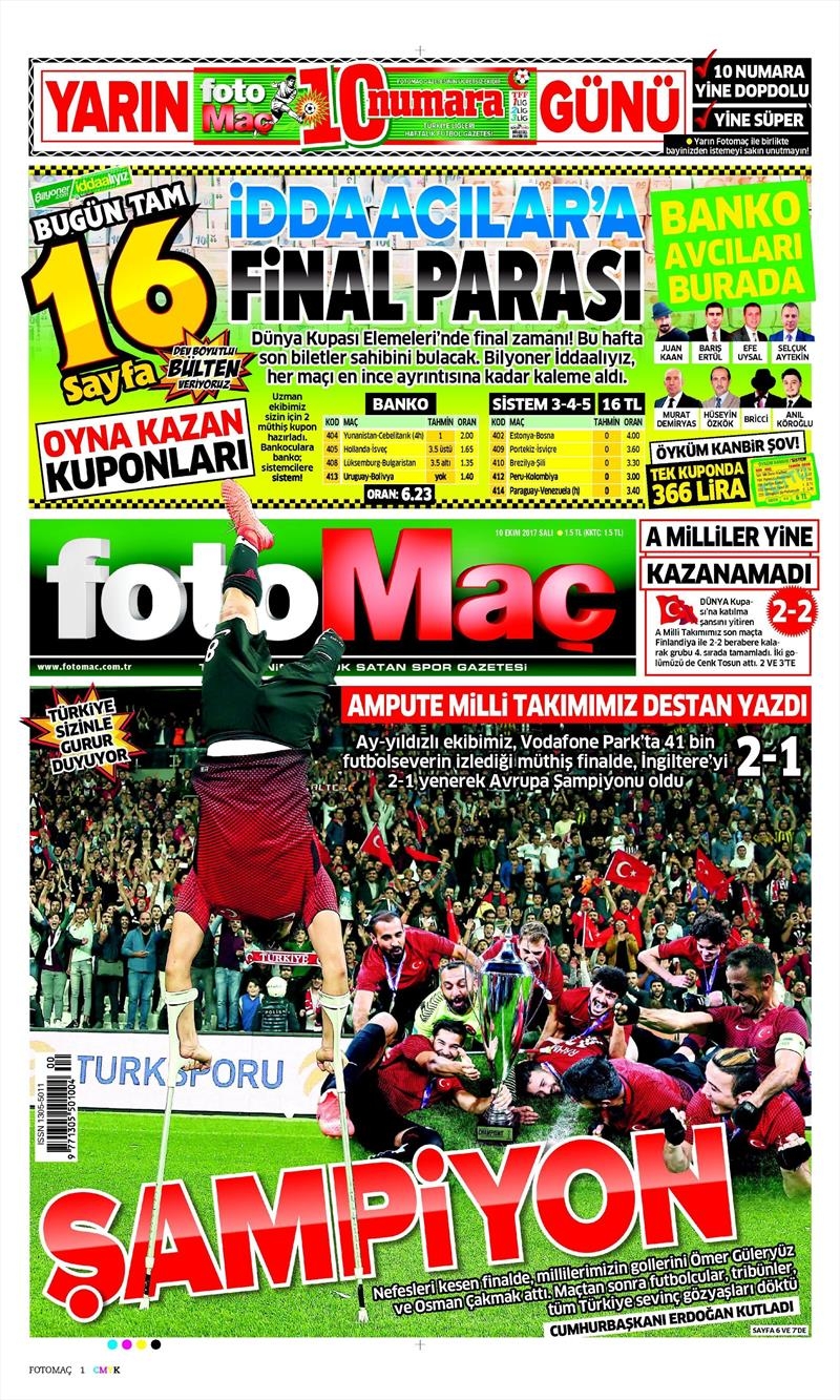 İşte kahramanlar için atılan gazete manşetleri! - Görsel 3