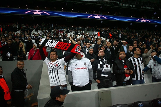 Beşiktaş - Napoli maçından kareler - Görsel 17
