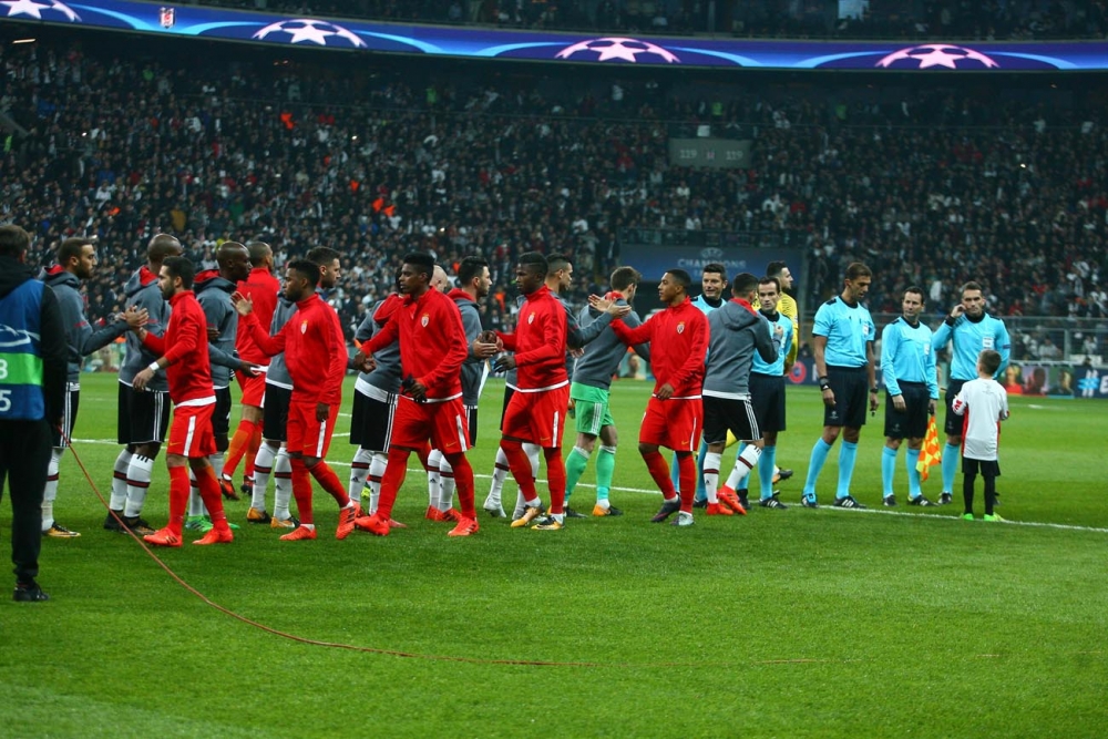 Beşiktaş-Monaco maçından kareler! - Görsel 1