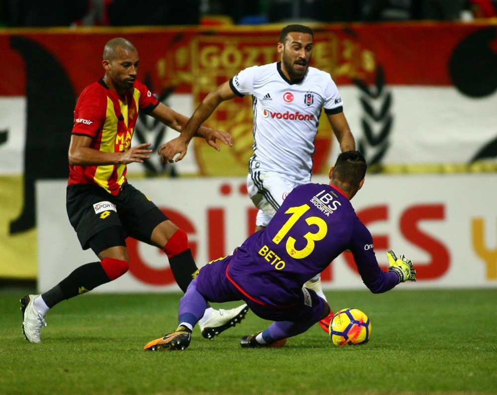 İşte Göztepe-Beşiktaş maçından kareler! - Görsel 5