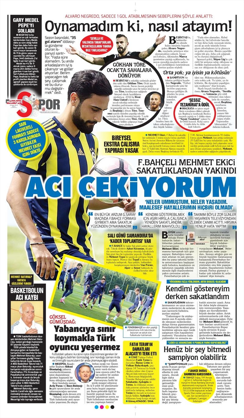 10 Kasım 2017 | Gazetelerin Beşiktaş Manşetleri - Görsel 7