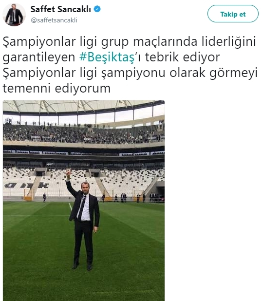 Siyasiler, eski sporcular, kulüpler... Beşiktaş'a tebrik yağmuru! - Görsel 8