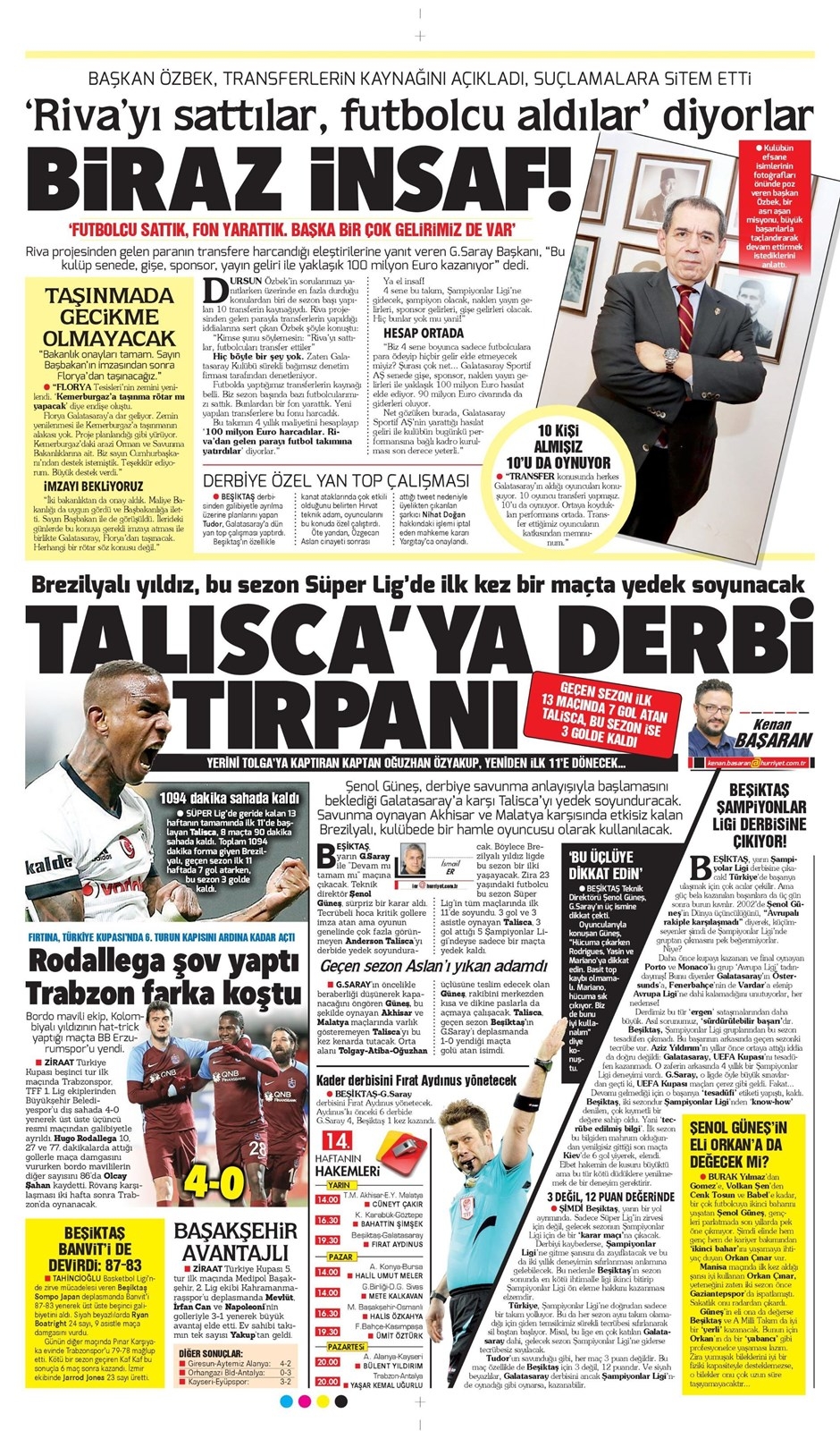 1 Aralık 2017 | Gazetelerin Beşiktaş Manşetleri - Görsel 3