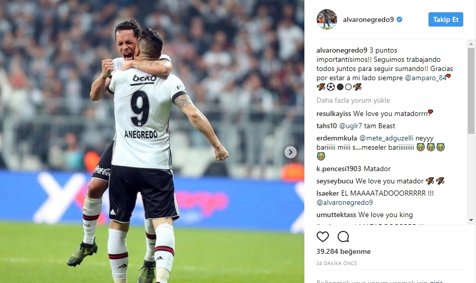 Beşiktaşlı futbolculardan derbi zaferi paylaşımları  - Görsel 5