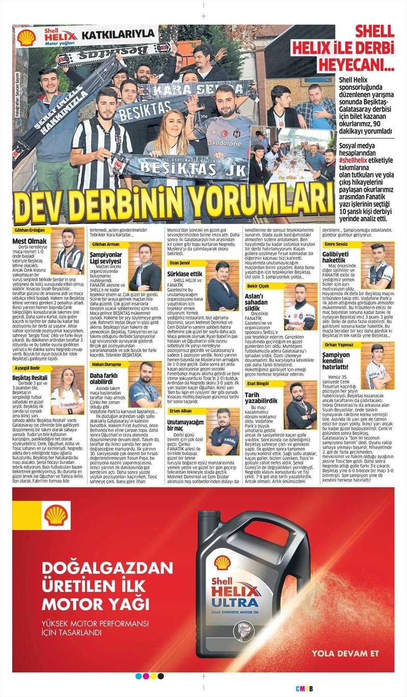 5 Aralık 2017 | Gazetelerin Beşiktaş Manşetleri - Görsel 3