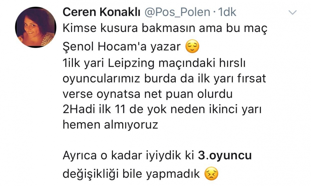 Beşiktaş taraftarının Şenol Güneş’in 3. oyuncu değişikliği yapmamasına tepkisi! - Görsel 2