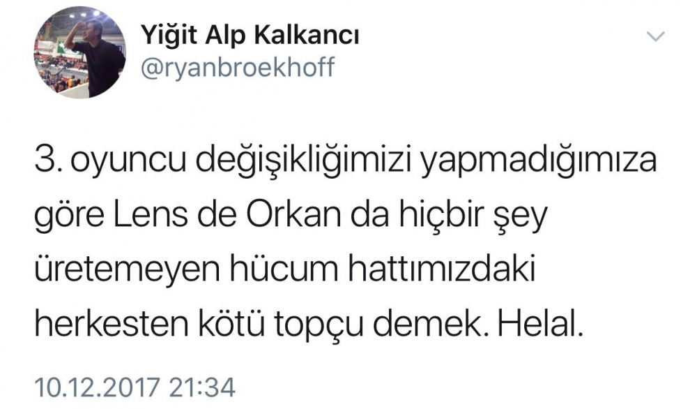 Beşiktaş taraftarının Şenol Güneş’in 3. oyuncu değişikliği yapmamasına tepkisi! - Görsel 4