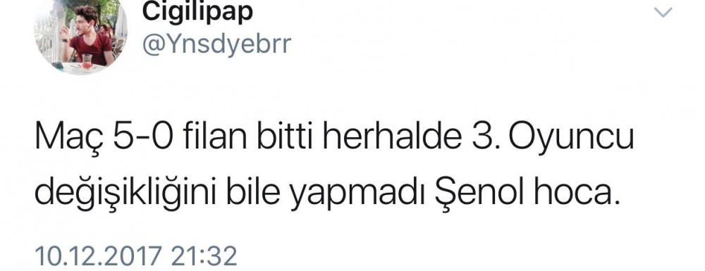 Beşiktaş taraftarının Şenol Güneş’in 3. oyuncu değişikliği yapmamasına tepkisi! - Görsel 7