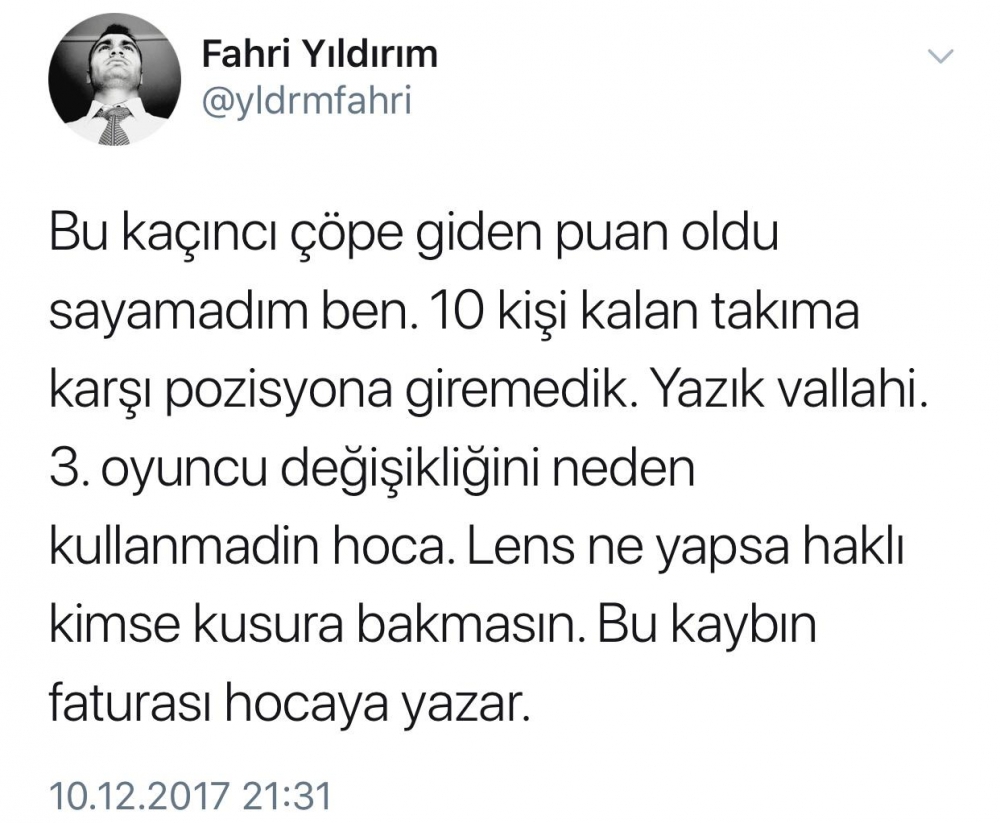 Beşiktaş taraftarının Şenol Güneş’in 3. oyuncu değişikliği yapmamasına tepkisi! - Görsel 8