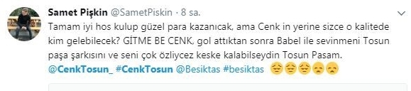 Everton'a transferi konuşulan Cenk Tosun'la ilgili yorumlar - Görsel 2