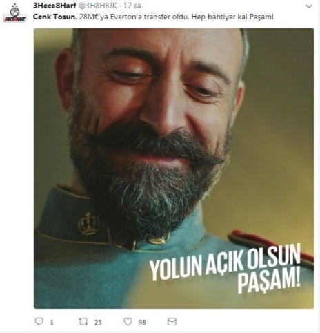 Everton'a transferi konuşulan Cenk Tosun'la ilgili yorumlar - Görsel 3