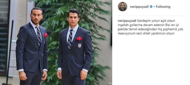 Cenk Tosun’a gelen tebrik ve destek mesajları. Tayyip Erdoğan’dan Hidayet Türkoğlu’na, Arda Turan’dan Burak Yılmaz’a... TFF unuttu mu? - Görsel 20