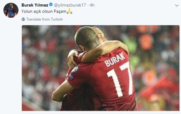 Cenk Tosun’a gelen tebrik ve destek mesajları. Tayyip Erdoğan’dan Hidayet Türkoğlu’na, Arda Turan’dan Burak Yılmaz’a... TFF unuttu mu? - Görsel 25