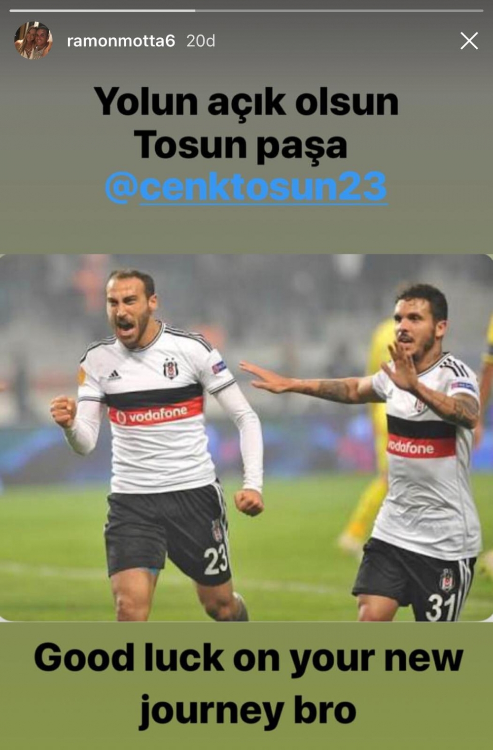 Cenk Tosun’a gelen tebrik ve destek mesajları. Tayyip Erdoğan’dan Hidayet Türkoğlu’na, Arda Turan’dan Burak Yılmaz’a... TFF unuttu mu? - Görsel 28