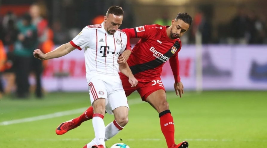 Bayer Leverkusen - Bayern Münih maçından 23 kare - Görsel 1