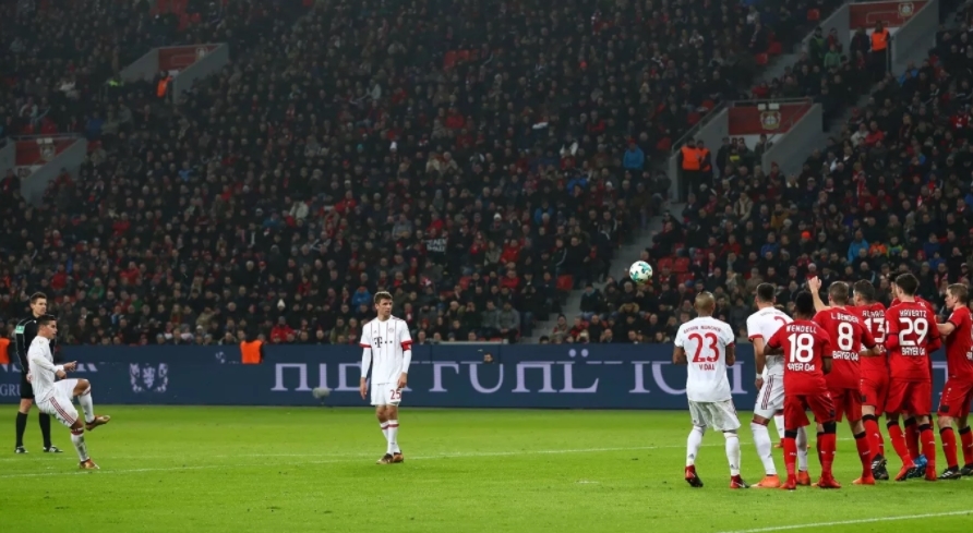 Bayer Leverkusen - Bayern Münih maçından 23 kare - Görsel 22