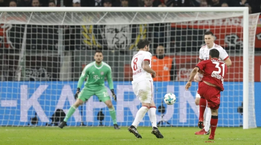 Bayer Leverkusen - Bayern Münih maçından 23 kare - Görsel 23