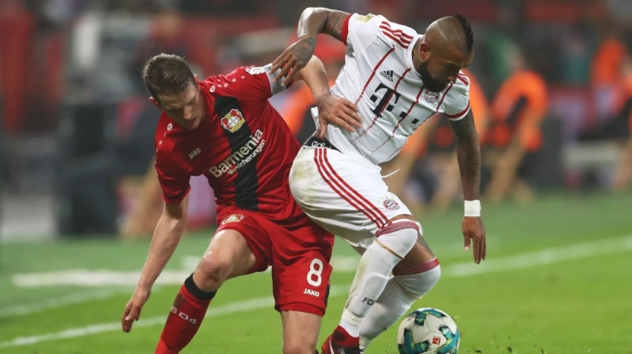 Bayer Leverkusen - Bayern Münih maçından 23 kare - Görsel 3