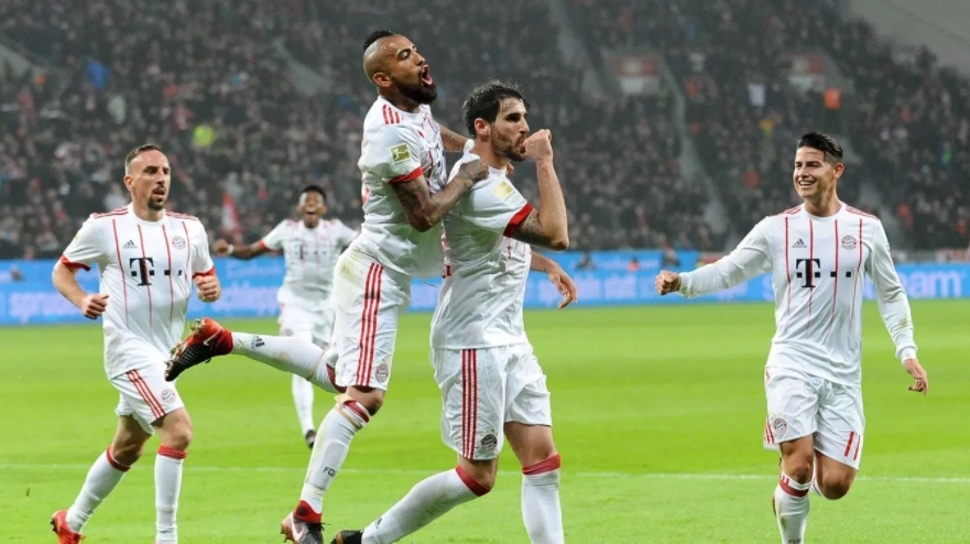 Bayer Leverkusen - Bayern Münih maçından 23 kare - Görsel 5