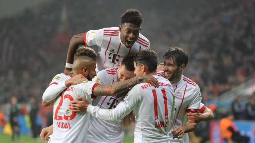 Bayer Leverkusen - Bayern Münih maçından 23 kare - Görsel 6