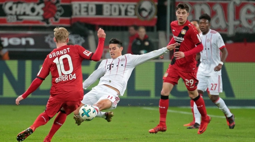 Bayer Leverkusen - Bayern Münih maçından 23 kare - Görsel 7