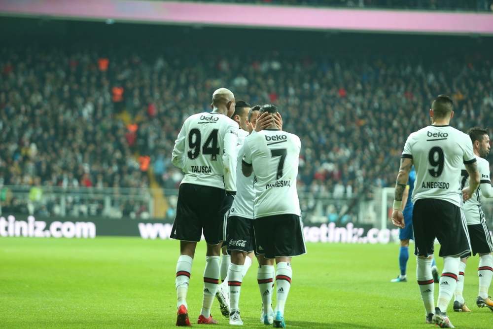 Beşiktaş - Kasımpaşa maçından kareler - Görsel 79