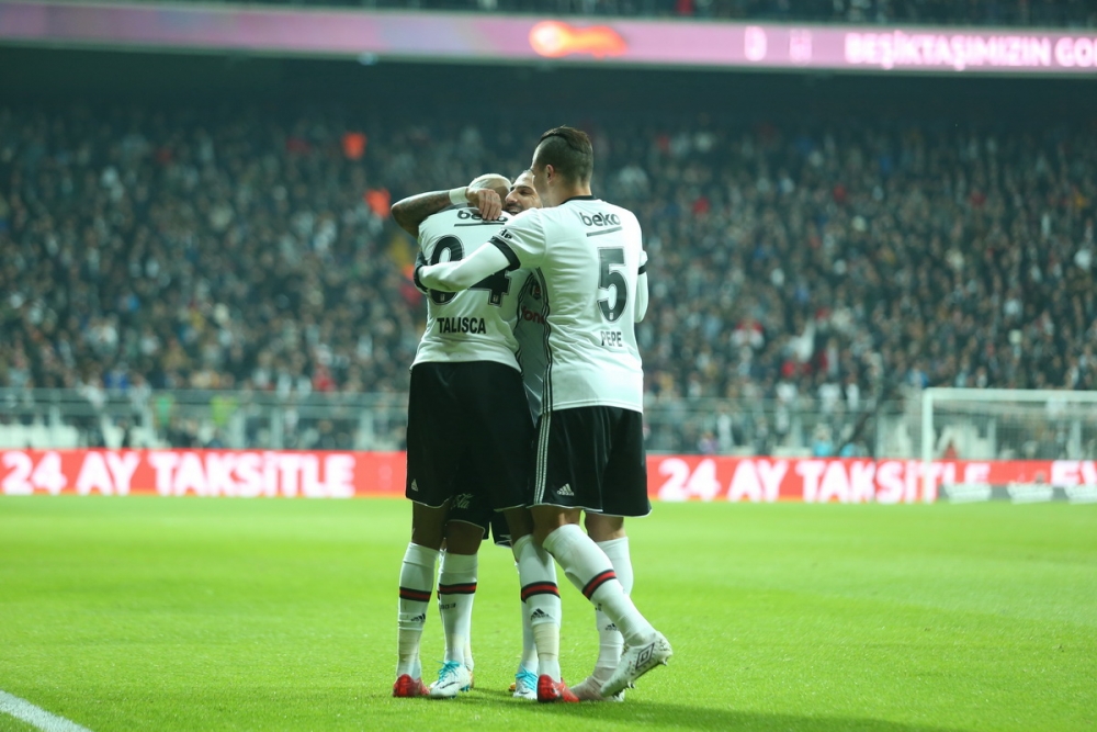 Beşiktaş - Kasımpaşa maçından kareler - Görsel 80