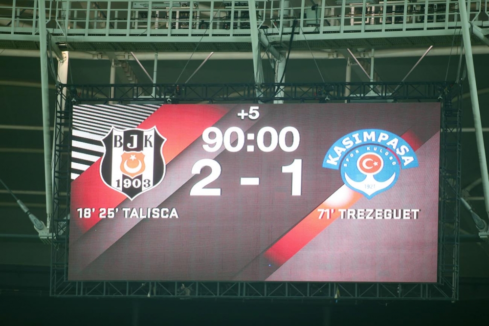 Beşiktaş - Kasımpaşa maçından kareler - Görsel 9