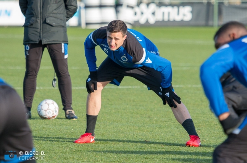 Matej Mitrovic’in Club Brugge’deki ilk antrenmanı ⚽ - Görsel 3