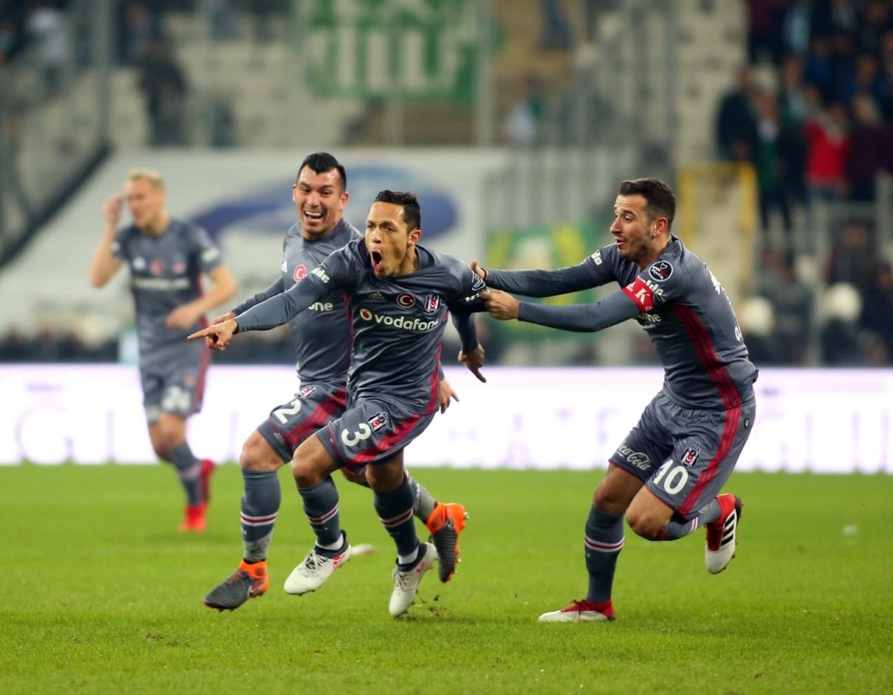 Bursaspor - Beşiktaş maçından kareler - Görsel 10