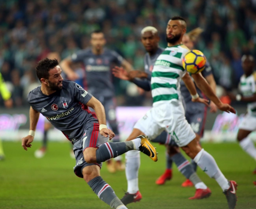 Bursaspor - Beşiktaş maçından kareler - Görsel 12