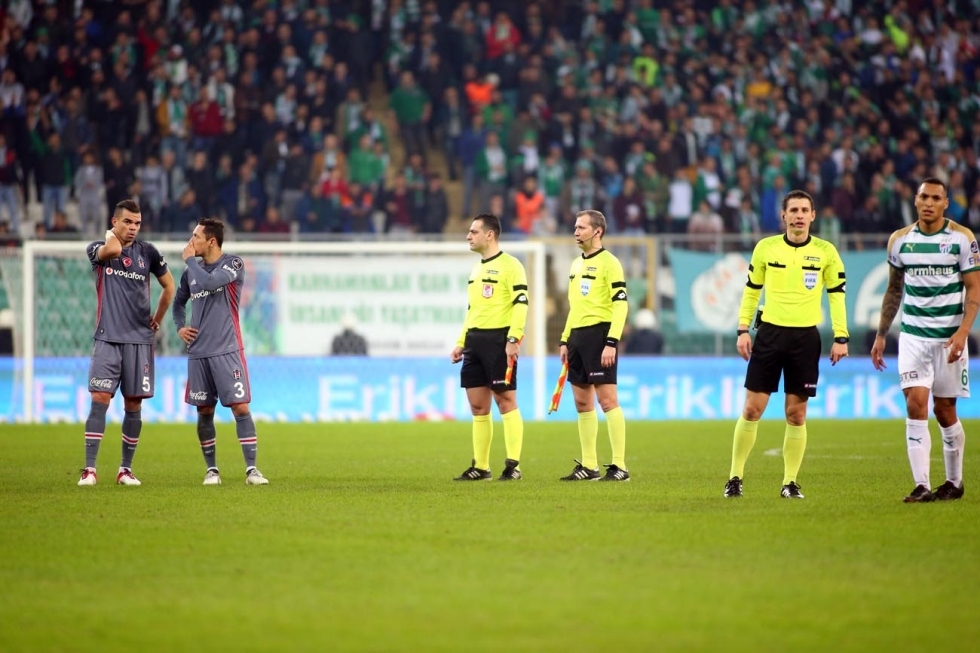 Bursaspor - Beşiktaş maçından kareler - Görsel 14